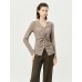 Twisted-Front Knit Top