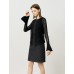 Sheer Knit Flared Sleeve Cardigan