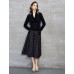 Black Draped Cowl Neck Cutout Knit Top Black Draped Cowl Neck Cutout Knit Top