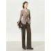 Twisted-Front Knit Top