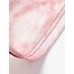 Tie Dye V-Neck Wrap Elbow Sleeve Top