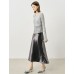 Sheer Knit Flared Sleeve Cardigan