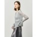 Sheer Knit Flared Sleeve Cardigan