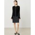 Sheer Knit Flared Sleeve Cardigan