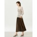 Sheer Knit Flared Sleeve Cardigan