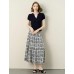 Tailored Open-Collar Knit Top Tailored Open-Collar Knit Top
