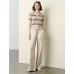 The Effortless Pointelle Stripe Polo