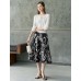 Tencel Eyelet Knit Tie-Neck Sweater Tencel Eyelet Knit Tie-Neck Sweater