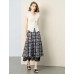 Ruched Knit Sleeveless V-Neck Top