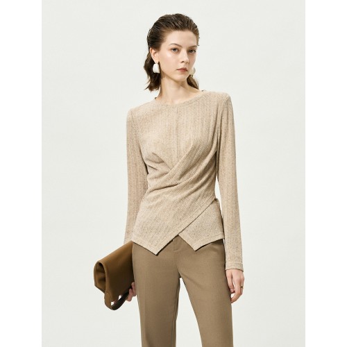 Slim Fit Long-Sleeve Lightweight Knit Top Slim Fit Long-Sleeve Lightweight Knit Top
