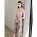 Textured Knit Round Neck Top
