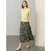 Pale Yellow Tencel Pearl Trim Knit Cardigan Pale Yellow Tencel Pearl Trim Knit Cardigan
