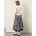 Ruched Knit Sleeveless V-Neck Top