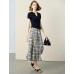 Tailored Open-Collar Knit Top Tailored Open-Collar Knit Top