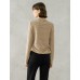 Ruched Slim Fit Mock Neck Long-Sleeve Knit Top Ruched Slim Fit Mock Neck Long-Sleeve Knit Top