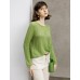 Ribbed Pattern Long Sleeve Knit Top Ribbed Pattern Long Sleeve Knit Top