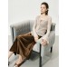 Sheer Knit Flared Sleeve Cardigan
